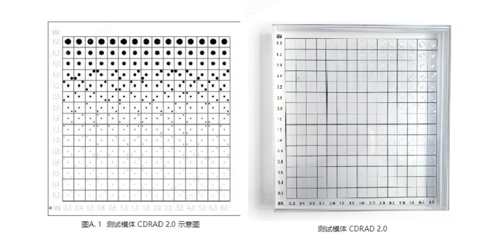 CRDR對比度細節模體02
